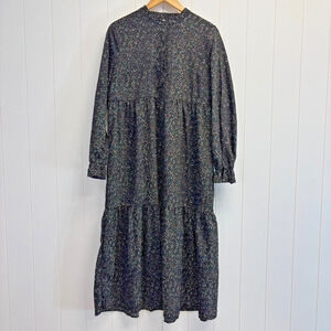 Mama-licious Womens Peasant Prairie Cottage Maxi‎ Dress Size M Boho Trad Wife